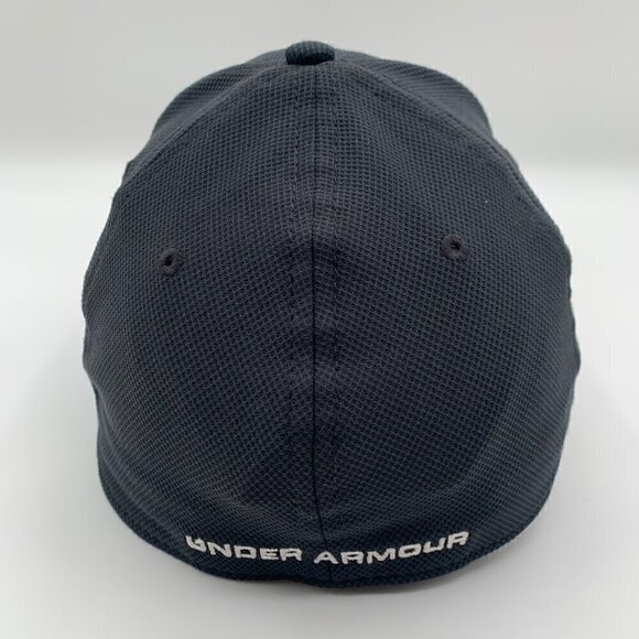 Under Armour Blitzing Classic Fit Black Stretch Fitted Hat Mens L/XL - Picture 3 of 5
